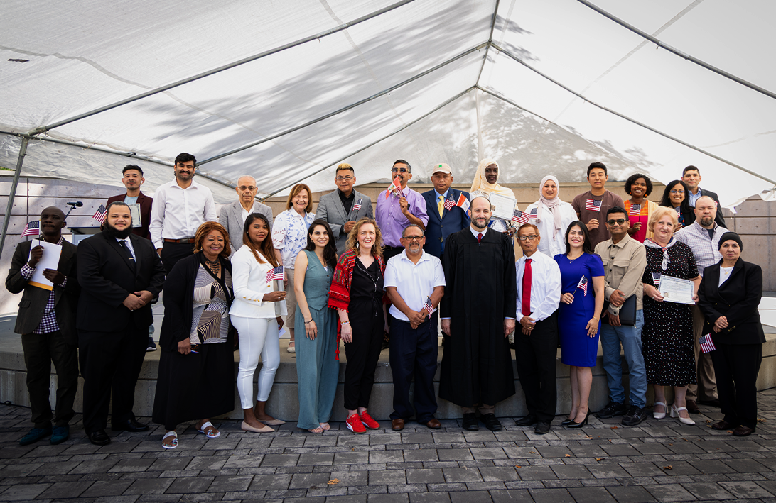 Witness the Naturalization Ceremony